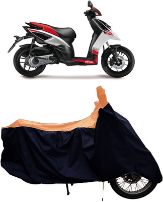 Tricway Two Wheeler Cover for Aprilia(SR 150, Orange)