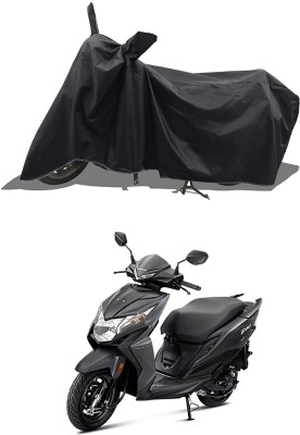 KEDIT Two Wheeler Cover for Honda(Dio, Black)