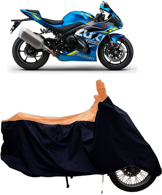 Tricway Two Wheeler Cover for Suzuki(GSX-R1000 ABS, Orange)