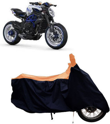 Tricway Two Wheeler Cover for MV Agusta(Dragster800 RR, Orange)