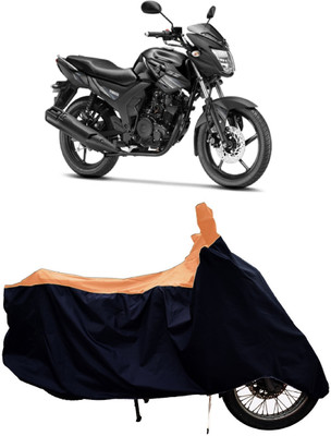 Tricway Two Wheeler Cover for Yamaha(SZ-RR V2 BS6, Orange)