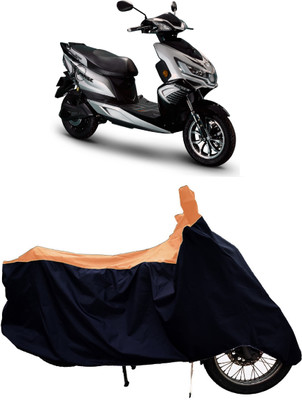 Tricway Two Wheeler Cover for Okinawa(i-Praise, Orange)