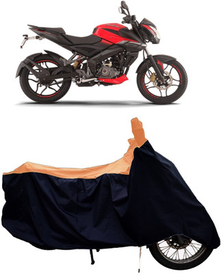 Tricway Two Wheeler Cover for Bajaj(Pulsar NS 160, Orange)