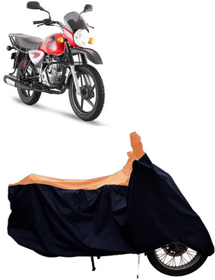 Tricway Two Wheeler Cover for Bajaj(Boxer BM 150, Orange)