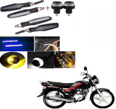 RawatZ Side LED Indicator Light for Suzuki Heat(Blue, Yellow)