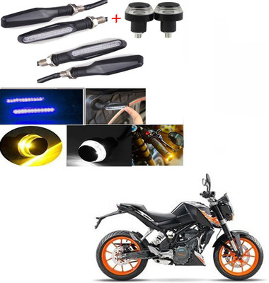 RawatZ Side LED Indicator Light for KTM Duke 200(Blue, Yellow)