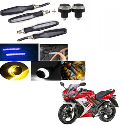 RawatZ Side LED Indicator Light for Yamaha YZF R15 S(Blue, Yellow)