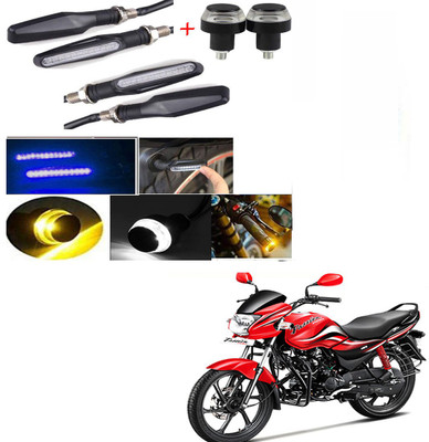 BR TrendZ Side LED Indicator Light for Hero Passion(Yellow, Blue)