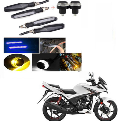 RawatZ Side LED Indicator Light for Hero Ignitor(Blue, Yellow)