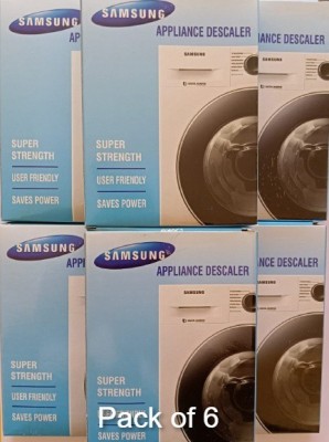 SIGNQ Samsung Descaling Powder Pack of 6 x 100 gms Detergent Powder 600 g(Citrus)