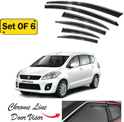 GEPRONIX For Non-convertibles Front, Rear Wind Deflector(Tinted Maruti Ertiga)