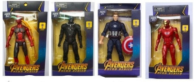 RIGHT SEARCH Combo Pack of 4 Set Super Heros(Multicolor)