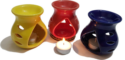 LANDSLIDE Aroma Oil Burner Diffuser Burner(3 x 1 Units)