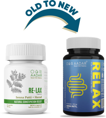 AADAR Re-LAX for Constipation Relief, Acidity & gastric Problems(60)