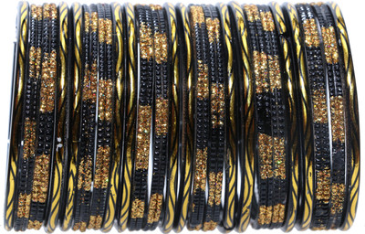 Shubhlaxmi Glass Bangle Set(Pack of 24)