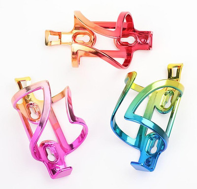 RESHNE Bicycle Bottle Holder Rainbow Colour MTB Road Bike Drink Cup Cage Bicycle Bottle Holder