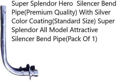 nirwana Hero Super Splendor Slip-on Exhaust System(Mild Steel)