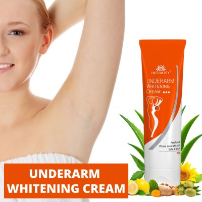 INTIMIFY Armpit Whitening Cream, Underarm Lightening Cream for Men Women with Vitamin E(20 g)