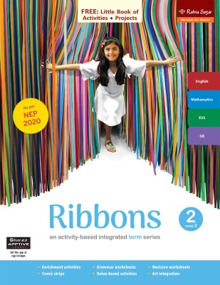 Ribbons Book 2 Term 3 (NEP 2020) | English, Maths, EVS & GK Class 2 Book For Term 3 | Ratna Sagar(Paperback, Uma Raman, Nina Sehgal, Vinita Khanna)