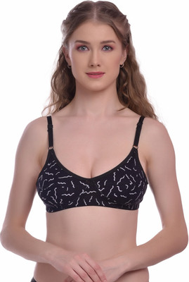 elina Women T-Shirt Non Padded Bra(Blue)