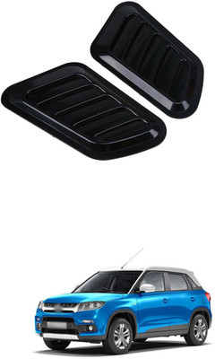 PRTEK Plastic Car Bumper Guard(Black, Pack of 4, Maruti, Universal For Car)