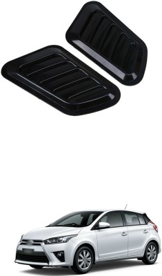 PRTEK Plastic Car Bumper Guard(Black, Pack of 4, Toyota, Universal For Car)