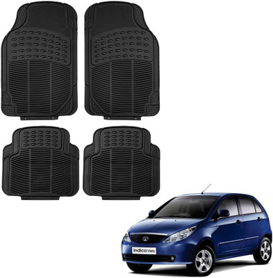 Oshotto Rubber Standard Mat For  Tata Vista(Black)