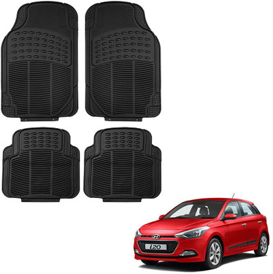 Oshotto Rubber Standard Mat For  Hyundai i20(Black)