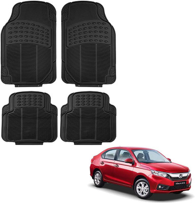 Oshotto Rubber Standard Mat For  Honda Amaze(Black)