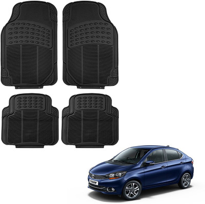 Oshotto Rubber Standard Mat For  Tata Tigor(Black)