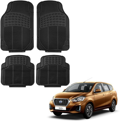 Oshotto Rubber Standard Mat For  Datsun Go+(Black)