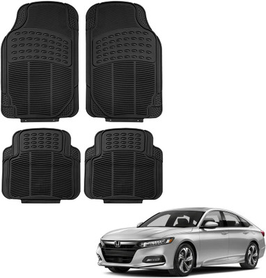 Oshotto Rubber Standard Mat For  Honda Accord(Black)
