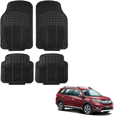 Oshotto Rubber Standard Mat For  Honda BRV, Mobilio(Black)