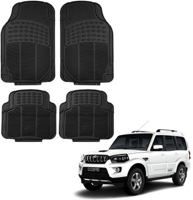 Oshotto Rubber Standard Mat For  Mahindra Scorpio(Black)