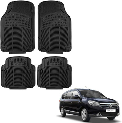 Oshotto Rubber Standard Mat For  Renault Lodgy(Black)