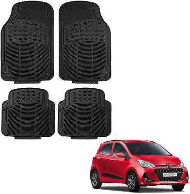 Oshotto Rubber Standard Mat For  Hyundai Grand i10(Black)