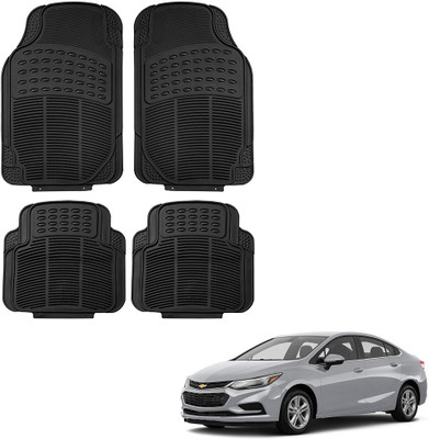 Oshotto Rubber Standard Mat For  Chevrolet Cruze(Black)