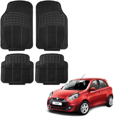 Oshotto Rubber Standard Mat For  Renault Pulse(Black)