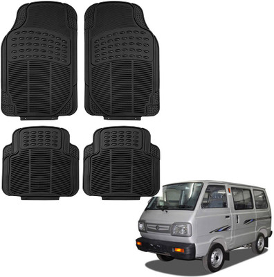 Oshotto Rubber Standard Mat For  Maruti Suzuki Omni(Black)