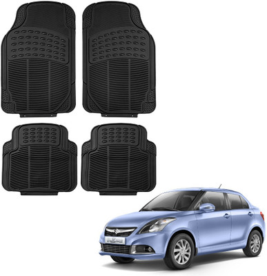 Oshotto Rubber Standard Mat For  Maruti Suzuki Swift Dzire(Black)