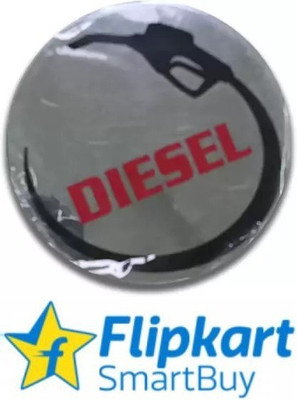 Flipkart SmartBuy Sticker & Decal for Car(Silver, Black)