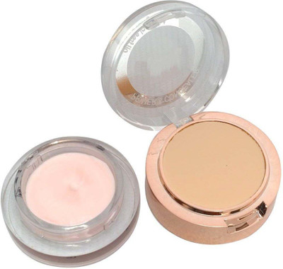 tanvi27 New 2 in 1 hydrating foundation primer + full cover Concealer(beige+light pink, 13 g)