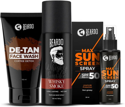 BEARDO Face The Sun Starter Kit (3 Items in the set)