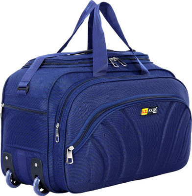 TAHAFASHION (Expandable) 60 L Strolley Duffel Bag Unisex High Density Travel Bag with Large Capacity Duffel With Wheels (Strolley)