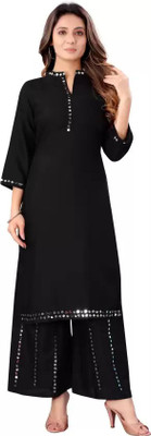 HELWIN DESINER Women Kurta Palazzo Set