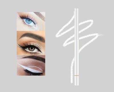GFSU Multi purpose white Crayon kajal, eyeliner smudge proof & waterproof 0.35 g(white)