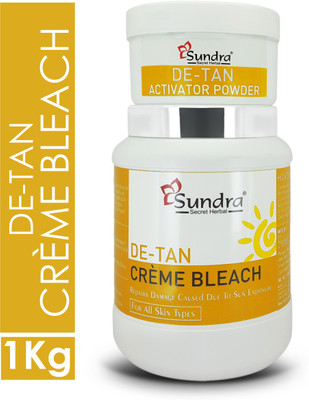 Sundra Secret Herbal De- Tan Creme Bleach(1000 g)