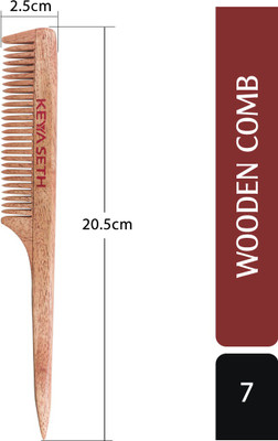 KEYA SETH AROMATHERAPY Neem wooden Tail Comb