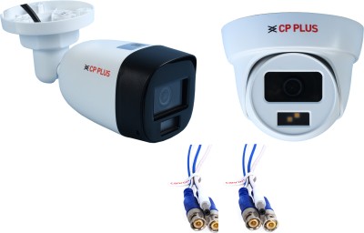 CANRON Bnc & Dc Cp plus Full COLOR HD 2.4MP IR Bullet & Dome Guard+ Camera,CRBDC-107 Security Camera(1 Channel)