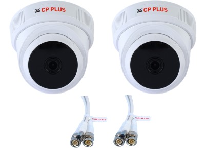 CANRON Bnc & Dc Cp plus Plug-n-Play Full HD 2.4MP IR Dome Camera,CRDC-35 Security Camera(1 Channel)